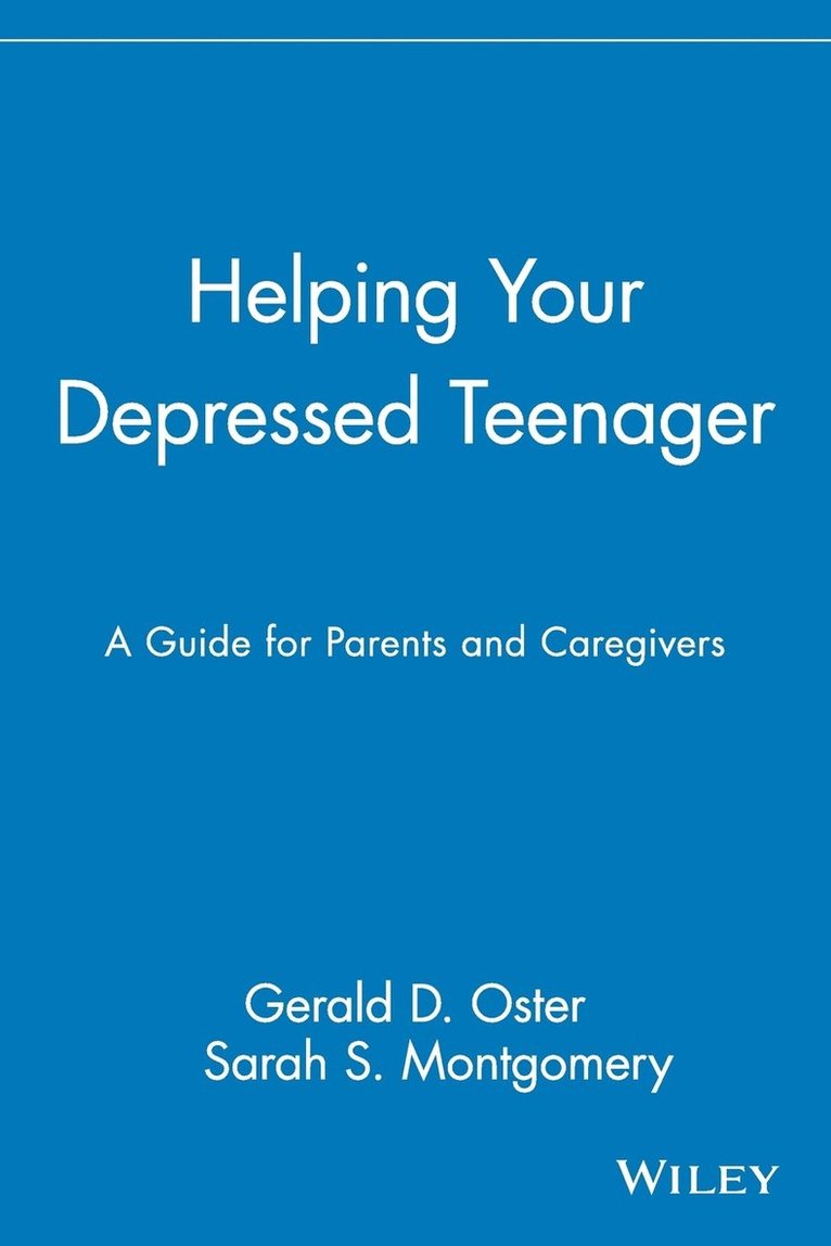 Helping Your Depressed Teenager 1