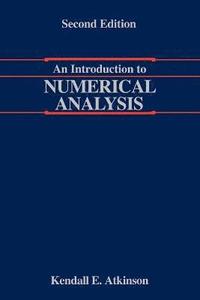 bokomslag An Introduction to Numerical Analysis