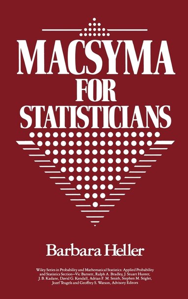 bokomslag MACSYMA for Statisticians