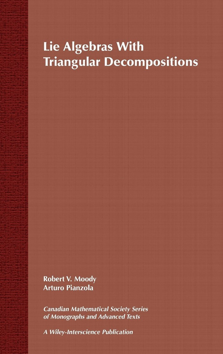 Lie Algebras with Triangular Decompositions