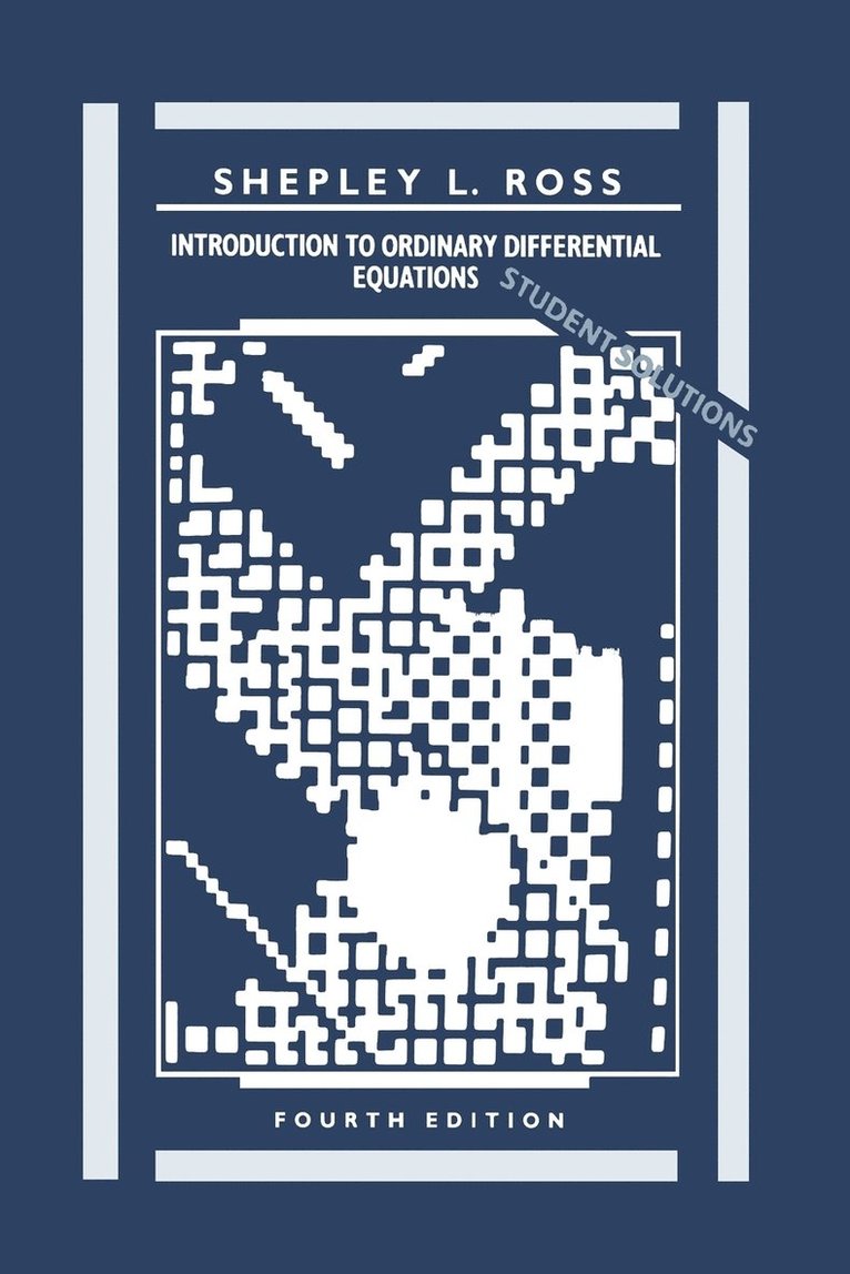Student Solutions Manual to accompany Introduction to Ordinary Differential Equations, 4e 1