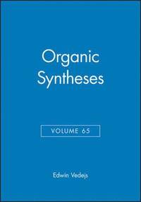 bokomslag Organic Syntheses, Volume 65