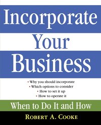 bokomslag Incorporate Your Business
