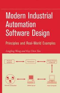 bokomslag Modern Industrial Automation Software Design