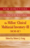 bokomslag New Directions in Interpreting the Millon Clinical Multiaxial Inventory-III (MCMI-III)