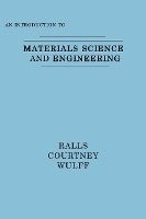 bokomslag An Introduction to Materials Science and Engineering