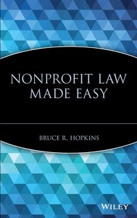 bokomslag Nonprofit Law Made Easy