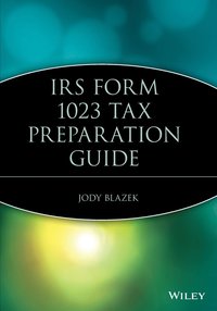 bokomslag IRS Form 1023 Tax Preparation Guide