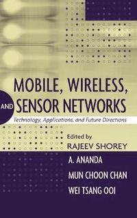 bokomslag Mobile, Wireless, and Sensor Networks