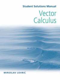 bokomslag Student Solutions Manual to accompany Vector Calculus