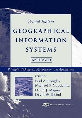 bokomslag Geographical Information Systems