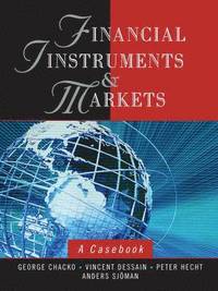 bokomslag Financial Instruments and Markets