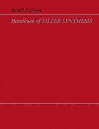 bokomslag Handbook of Filter Synthesis