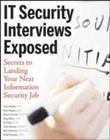 bokomslag IT Security Interviews Exposed