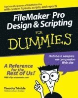 bokomslag FileMaker Pro Design and Scripting For Dummies