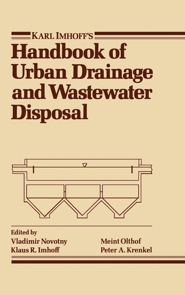 Karl Imhoff's Handbook of Urban Drainage and Wastewater Disposal 1