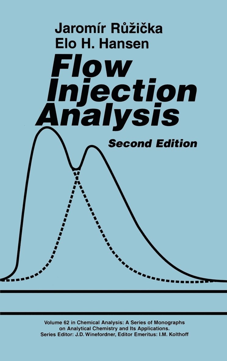 Jaromir Ruzicka, Elo Harald Hansen, Ruzicka, Hansen - Flow Injection Analysis, Inbunden
