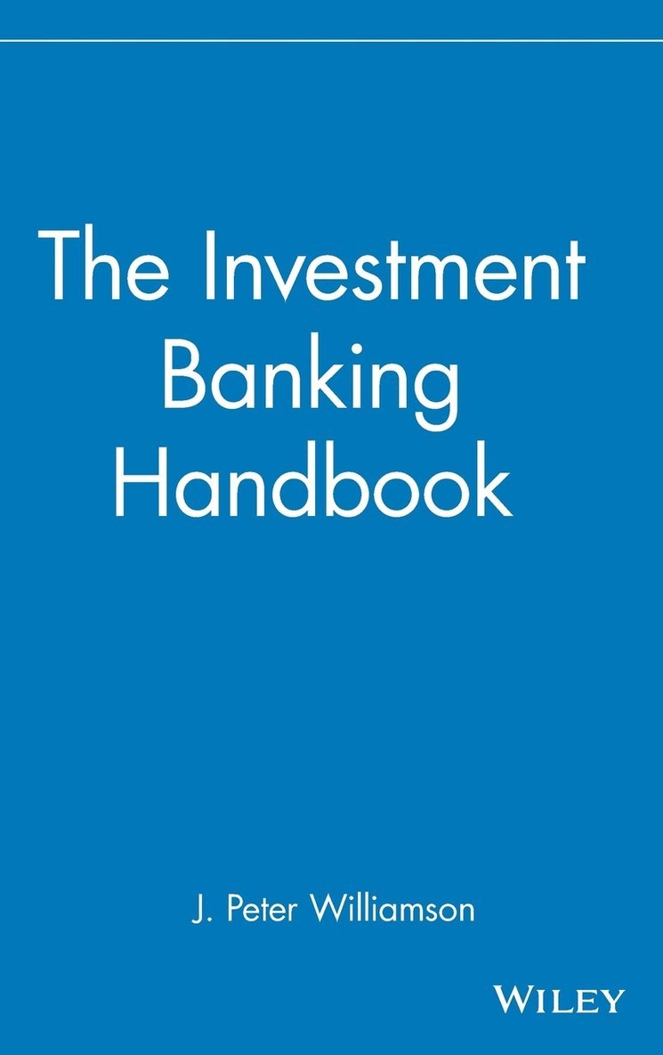 The Investment Banking Handbook 1