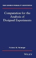 bokomslag Computation for the Analysis of Designed Experiments