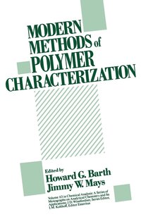 bokomslag Modern Methods of Polymer Characterization