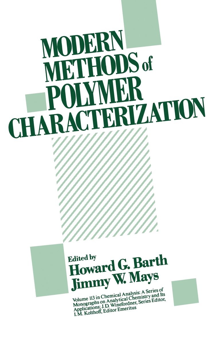 Modern Methods of Polymer Characterization 1