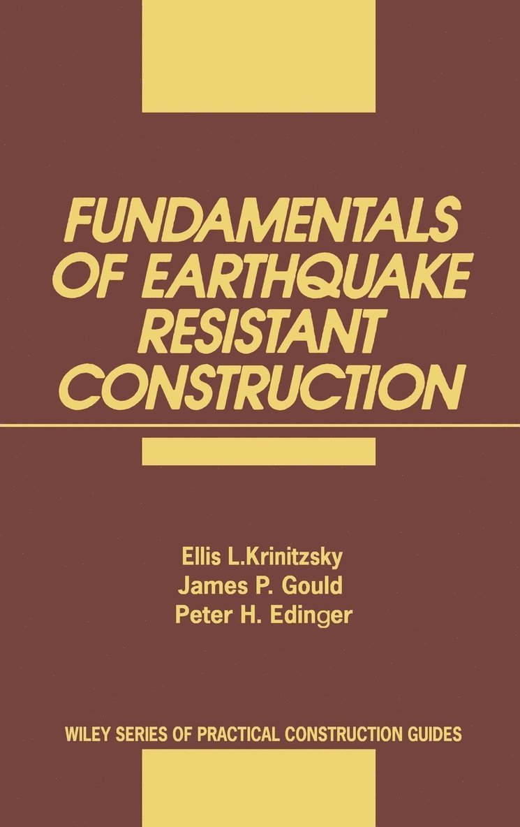 Fundamentals of Earthquake-Resistant Construction 1