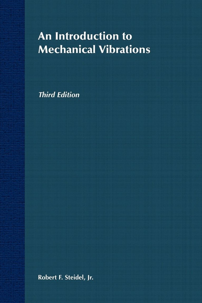 An Introduction to Mechanical Vibrations 1
