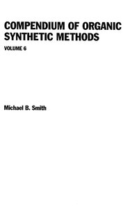 bokomslag Compendium of Organic Synthetic Methods, Volume 6