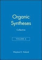 Wayland E. Noland - Organic Syntheses, Collective Volume 6, Inbunden
