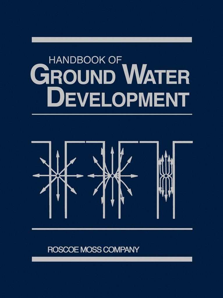 Handbook of Ground Water Development 1