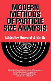 bokomslag Modern Methods of Particle Size Analysis