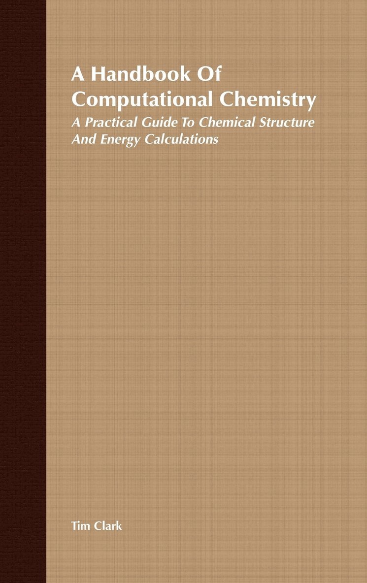 A Handbook of Computational Chemistry 1