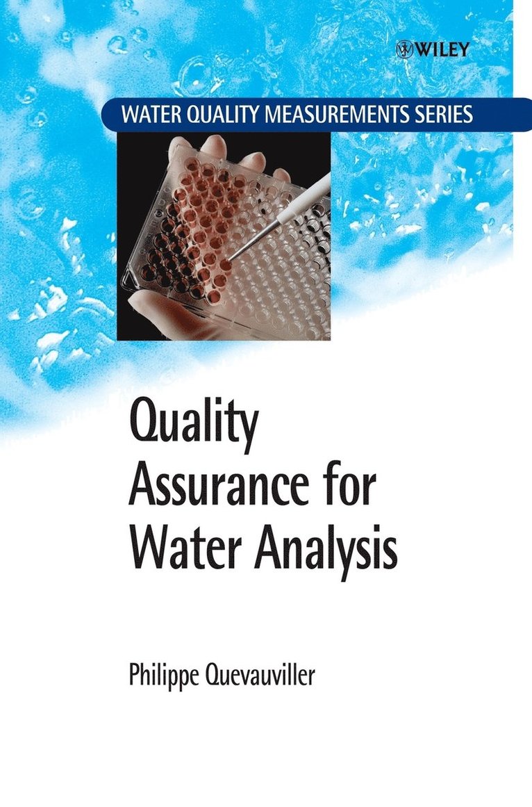 Philippe Quevauviller, Quevauviller - Quality Assurance for Water Analysis, Inbunden