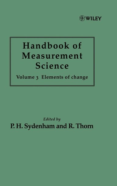Sydenham, Peter H. Sydenham, Richard Thorn - Handbook of Measurement Science, Volume 3, Inbunden