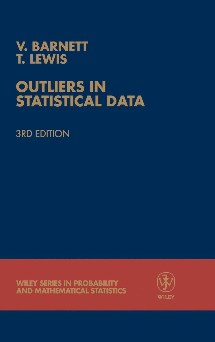Vic Barnett, Toby Lewis, Barnett, Lewis - Outliers in Statistical Data, Inbunden