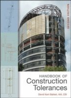 bokomslag Handbook of Construction Tolerances