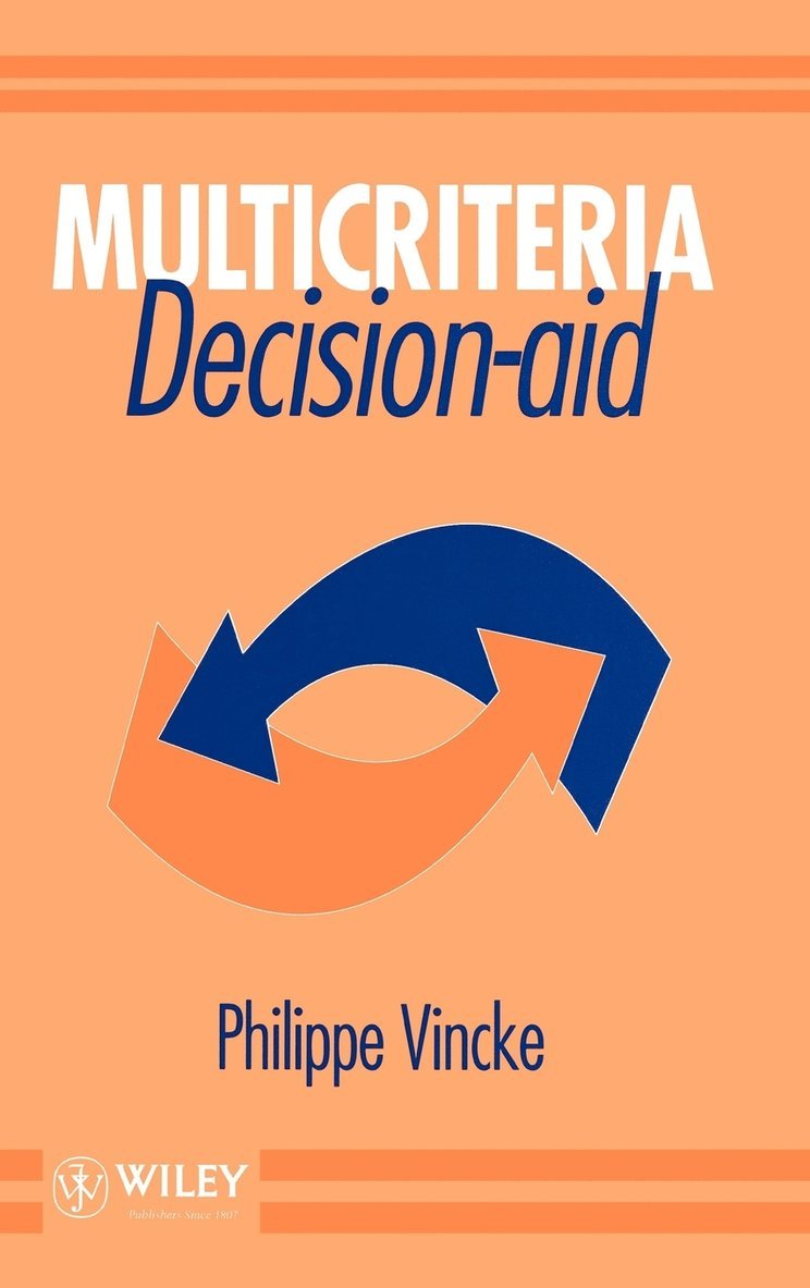 Philippe Vincke, Vincke - Multicriteria Decision-Aid, Inbunden