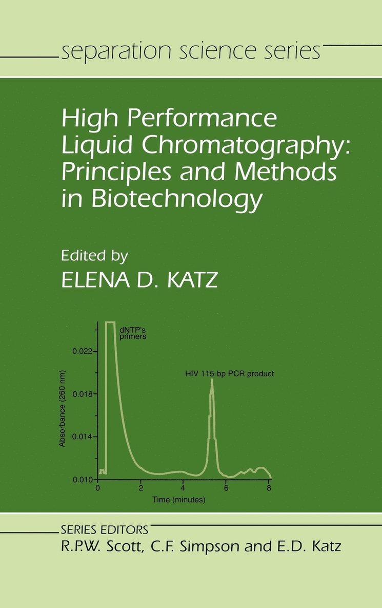 Katz, Elena D. Katz, Elena D Katz - High Performance Liquid Chromatography, Inbunden