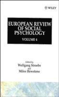 bokomslag European Review of Social Psychology, Volume 4