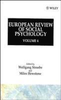 European Review of Social Psychology, Volume 4 1