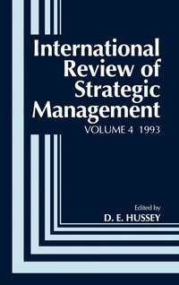 bokomslag International Review of Strategic Management 1993, Volume 4