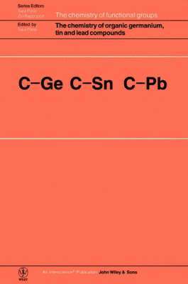 The Chemistry of Organic Germanium, Tin and Lead Compounds 1