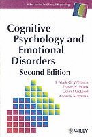 bokomslag Cognitive Psychology and Emotional Disorders