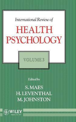 Maes, Johnston, S. Maes, H. Leventhal, M. Johnston - International Review of Health Psychology, Inbunden