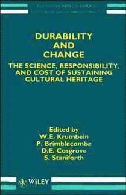 W. E. Krumbein, Peter Brimblecombe, D. E. Cosgrove, S. Staniforth - Durability and Change, Inbunden