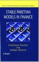 bokomslag Stable Paretian Models in Finance