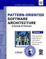 bokomslag Pattern-oriented Software Architecture, Volym 1: System of Patterns