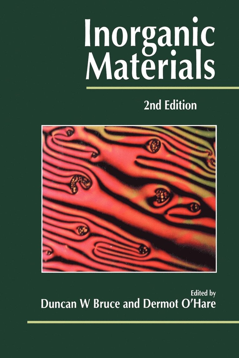 Bruce, O Hare, Duncan W. Bruce, Dermot O'Hare, Duncan W Bruce - Inorganic Materials, Häftad