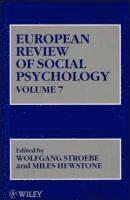 bokomslag European Review of Social Psychology, Volume 7