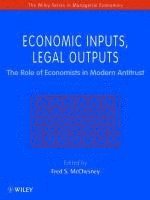 bokomslag Economic Inputs, Legal Outputs